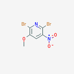 Structure of 2,6-dibroMo-3-Methoxy-5-nitropyridine