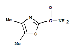 2-Oxazolecarboxamide,4,5-dimethyl-结构式