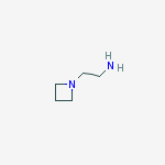 Structure of 1-Azetidineethanamine