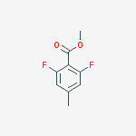 Chemical structure of Methyl 2,6-difluoro-4-methylbenzoate