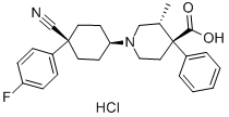 Structure of LEVOCABASTINE HYDROCHLORIDE