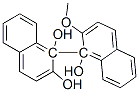 (R)-2-羟基-2-甲氧基-1,1-联萘结构式