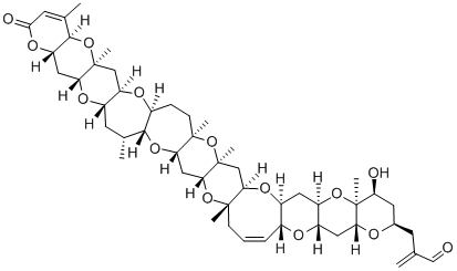 Structure of BREVETOXIN B