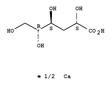 Structure of 3-Deoxy-D-arabino-hexonicacid calcium salt
