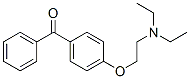 4-[2 -(二乙氨基)乙氧基]苯甲酮结构式