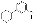 Structure of 3-(3-METHOXYPHENYL)-PIPERIDINE