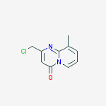 Structure of 2-(chloromethyl)-9-methyl-4H-pyrido[1,2-a]pyrimidin-4-one