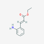 ETHYL3-(2-AMINOPHENYL)ACRYLATE结构式