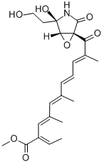 Structure of fusarin C