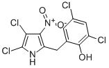Structure of pyrrolomycin B