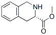 Structure of (S)-1,2,3,4-TETRAHYDRO-ISOQUINOLINE-3-CARBOXYLIC ACID METHYL ESTER
