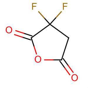 Structure of 2,5-Furandione, 3,3-difluorodihydro-