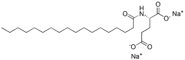 Structure of SODIUM STEAROYL GLUTAMATE, SODIUM N- STEAROYL L- GLUTAMATE