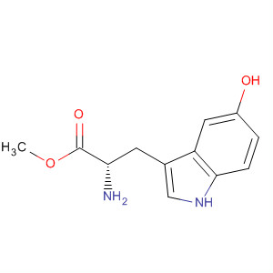 Structure of L-Tryptophan, 5-hydroxy-, methyl ester
