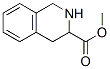 1,2,3,4-TETRAHYDRO-ISOQUINOLINE-3-CARBOXYLIC ACID METHYL ESTER结构式