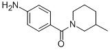 Structure of (4-AMINO-PHENYL)-(3-METHYL-PIPERIDIN-1-YL)-METHANONE