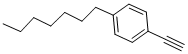 Structure of 1-ETHYNYL-4-HEPTYLBENZENE