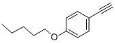 Structure of 1-Eth-1-ynyl-4-(pentyloxy)benzene
