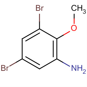 Structure of 3,5-dibromo-o-anisidine