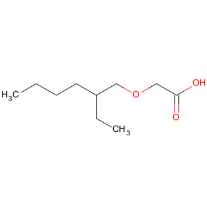 Structure of Acetic acid, [(2-ethylhexyl)oxy]-