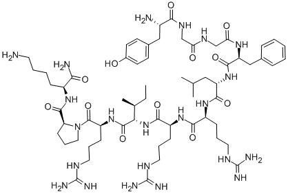 Structure of DYNORPHIN A (1-11) AMIDE