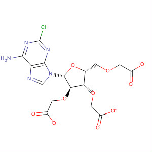 Structure of 2',3',5'-Tri-O-Acetyl-2-Chloro-adenosine