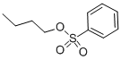 Structure of BENZENESULFONIC ACID N-BUTYL ESTER