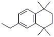 Structure of 6-ethyl-1,2,3,4-tetrahydro-1,1,4,4-tetramethylnaphthalene