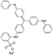 Structure of ALKALI BLUE 6B