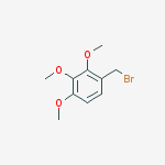 1-(bromomethyl)-2,3,4-trimethoxybenzene结构式