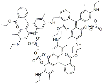 Structure of Pigment Red 81:1