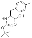 Structure of BOC-L-4-Methylphe