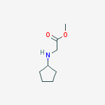 Structure of CYCLOPENTANEACETIC ACID, A-AMINO-, METHYL ESTER, (AS)-