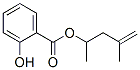 Structure of 1,3-dimethyl-3-butenyl salicylate
