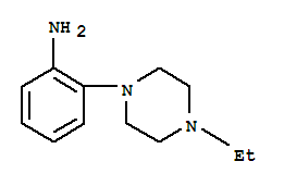 Structure of 2-(4-ethylpiperazin-1-yl)aniline