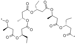 Structure of POLY(3-HYDROXYBUTYRATE-CO-3-HYDROXYVALERATE)