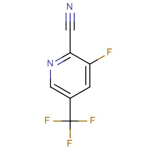 Structure of 3-Fluoro-5-trifluoromethyl-pyridine-2-carbonitrile