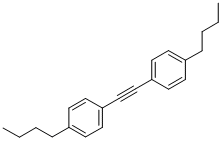 Structure of 1,2-DI-(4-N-BUTYLPHENYL)ACETYLENE