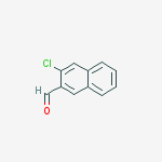 3-Chloronaphthalene-2-carboxaldehyde结构式