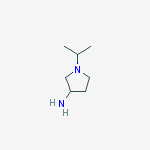 3-Pyrrolidinamine, 1-(1-methylethyl)-结构式