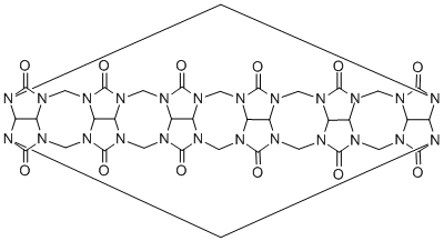 Structure of CUCURBITURIL