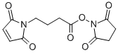 Structure of 1H-Pyrrole-2,5-dione, 1-[4-[(2,5-dioxo-1-pyrrolidinyl)oxy]-4-oxobutyl]