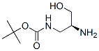 Structure of CARBAMIC ACID [(2S)-2-AMINO-3-HYDROXYPROPYL]-,TERT-BUTYL ESTER