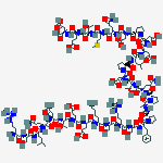 Structure of glicentin-related pancreatic peptide