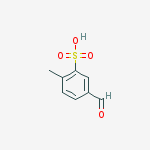 5-formyl-2-methylbenzenesulfonic acid结构式