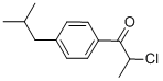 Structure of 2-CHLORO-1-(4-ISOBUTYLPHENYL)PROPAN-1-ONE