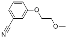 Structure of 3-(2-methoxyethoxy)benzonitrile