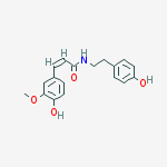 Structure of cis-N-Feruloyltyramine