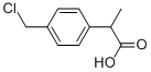 Structure of 2-(4-Chloromethylphenyl)propionic acid
