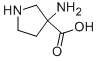 Structure of 3-Aminopyrrolidine-3-carboxylic acid